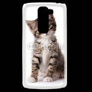 Coque LG G2 Mini Chaton gris 3