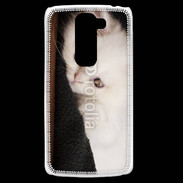 Coque LG G2 Mini Chat persan blanc 5