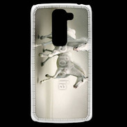 Coque LG G2 Mini Chevaux blancs