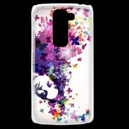 Coque LG G2 Mini Cheveux de papillons