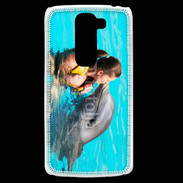 Coque LG G2 Mini Bisou de dauphin