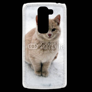 Coque LG G2 Mini Chat dans la neige