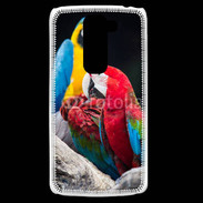 Coque LG G2 Mini Macaw vert et rouge 76