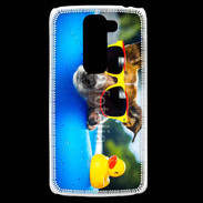 Coque LG G2 Mini Chien à la piscine 5