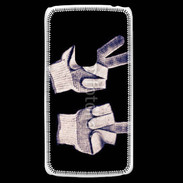 Coque LG G2 Mini double fuck gants