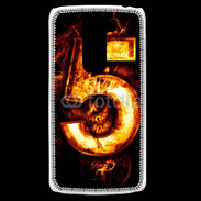 Coque LG G2 Mini Cinq en feu