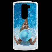 Coque LG G2 Mini Femme à la piscine