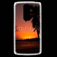 Coque LG G2 Mini Cocotier au soleil couchant