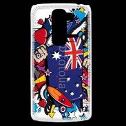 Coque LG G2 Mini Graffiti Australie rugby