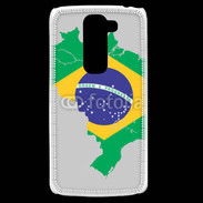 Coque LG G2 Mini Drapeau Brésil coupe du monde 2014