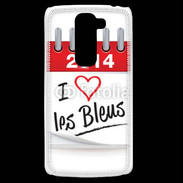 Coque LG G2 Mini J'aime les bleus 2014