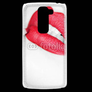 Coque LG G2 Mini bouche sexy rouge à lèvre gloss crayon contour