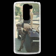 Coque LG G2 Mini Femme rétro et sexy