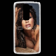 Coque LG G2 Mini Portait de brune charmante 5