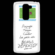 Coque LG G2 Mini Plaquage Bonus offensif-défensif Blanc