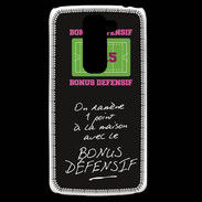 Coque LG G2 Mini 1 point bonus offensif-défensif Noir