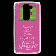 Coque LG G2 Mini Plaquage Bonus offensif-défensif Rose