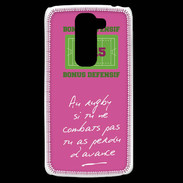 Coque LG G2 Mini Le combat Bonus offensif-défensif Rose
