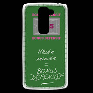 Coque LG G2 Mini Mêlée relevée Bonus offensif-défensif Vert