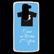 Coque LG G2 Mini Deuxième ligne D Bonus offensif Bleu 2