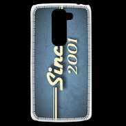 Coque LG G2 Mini Since 2001 Bleu