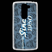Coque LG G2 Mini Since crane bleu 1950