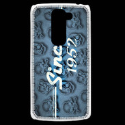 Coque LG G2 Mini Since crane bleu 1952