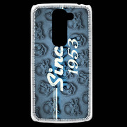 Coque LG G2 Mini Since crane bleu 1953
