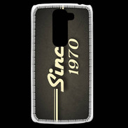 Coque LG G2 Mini Since 1970 gris