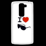 Coque LG G2 Mini I love Lunette Fun 2