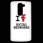 Coque LG G2 Mini I love Social Net