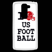 Coque LG G2 Mini I love US Football