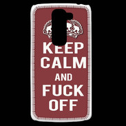 Coque LG G2 Mini Keep Calm Fuck Off Brique