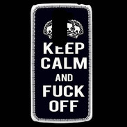 Coque LG G2 Mini Keep Callm Fuck Off Noir