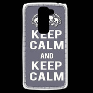 Coque LG G2 Mini Keep Calm Gris