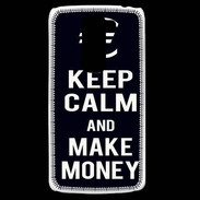 Coque LG G2 Mini Keep Calm Make money Noir