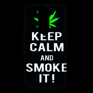 Coque LG G2 Mini Keep Calm Smoke Noir