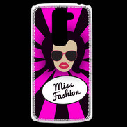 Coque LG G2 Mini Miss Fashion Brune