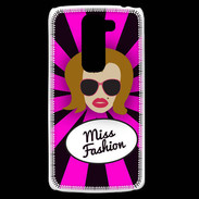 Coque LG G2 Mini Miss Fashion Rousse