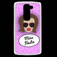 Coque LG G2 Mini Miss Fiesta Chatain