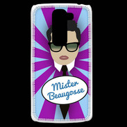 Coque LG G2 Mini Mister Beau gosse Brun
