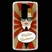 Coque LG G2 Mini Mister Business Roux
