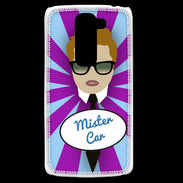 Coque LG G2 Mini Mister Car Roux