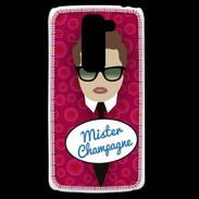 Coque LG G2 Mini Mister Champagne Chatain