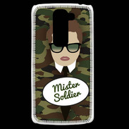 Coque LG G2 Mini Mister Soldier Chatain