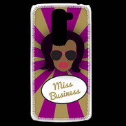 Coque LG G2 Mini Miss business Black