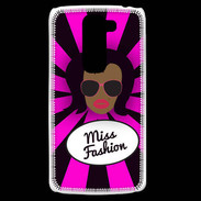 Coque LG G2 Mini Miss Fashion Black