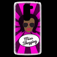Coque LG G2 Mini Miss Shopping Black