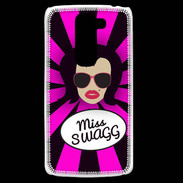Coque LG G2 Mini Miss Swag Brune