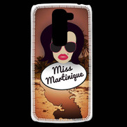 Coque LG G2 Mini Miss Martinique Brune